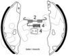 BPW 1213888 Brake Shoe Set